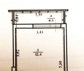 1-комн, 20.3кв м, этаж 2/10 Бориса Видяева ул, 20