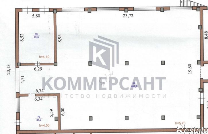 Производственное помещение ул Баррикад, 1А,  д. 1А