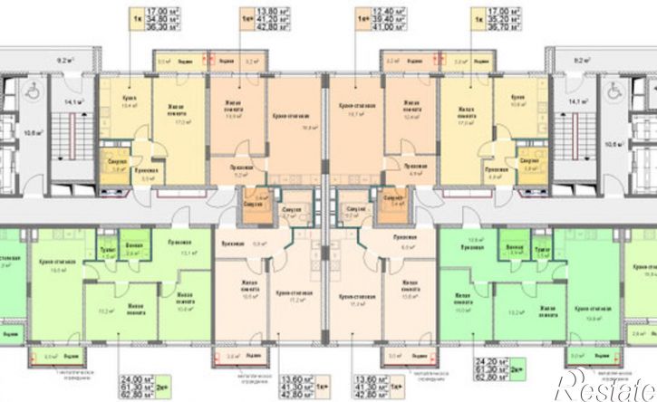 2-комн квартира в новом доме ул 8 Марта, 37,  д. 37