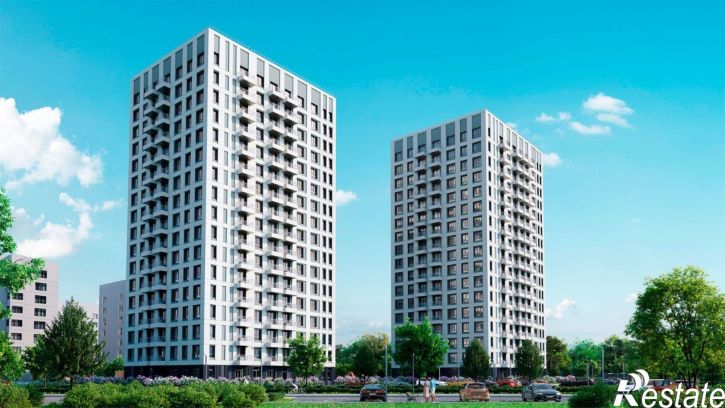 1-комн квартира в новом доме ул Фибролитовая, 2,  д. 2