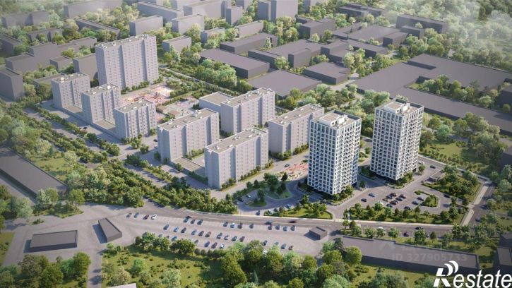 1-комн квартира в новом доме ул Фибролитовая, 2,  д. 2