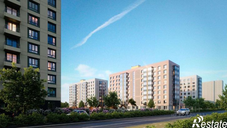 1-комн квартира в новом доме ул Фибролитовая, 2,  д. 2