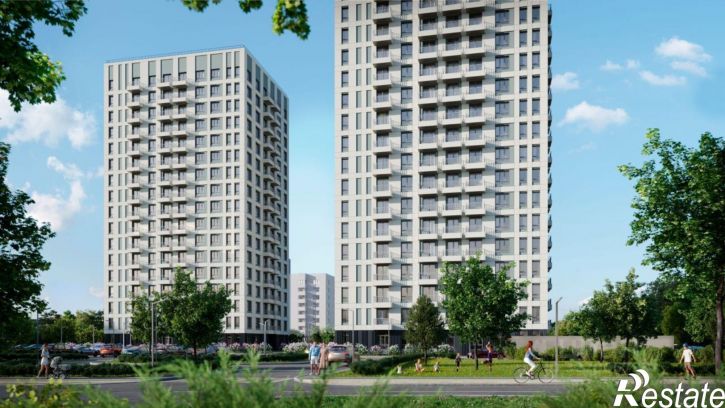 1-комн квартира в новом доме ул Фибролитовая, 2,  д. 2