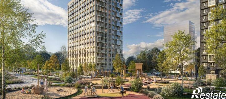 3-комн квартира в новом доме деревня Утечино